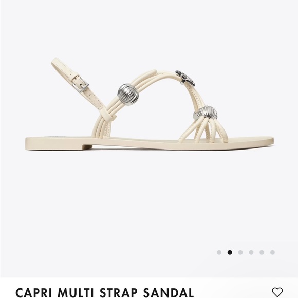 Tory burch capri multi strap sandal *size 9* - Picture 5 of 11